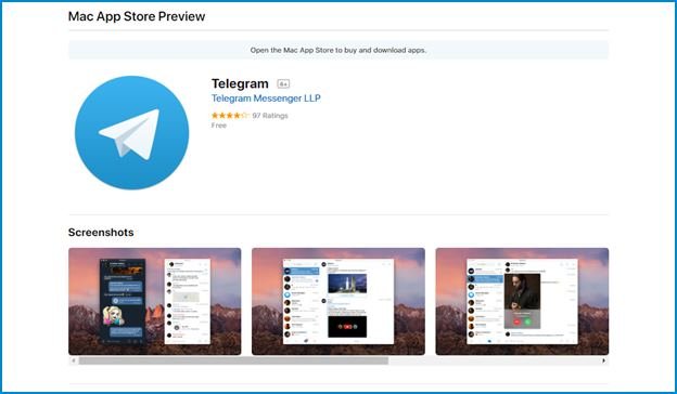version-telegram-app-store