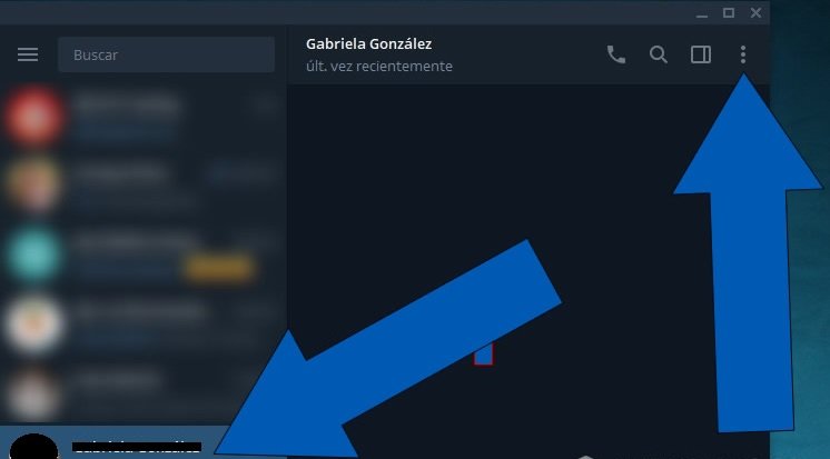 bloquear usuario en telegram PC 1