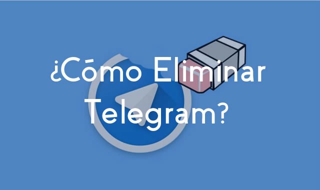 cómo eliminar telegram