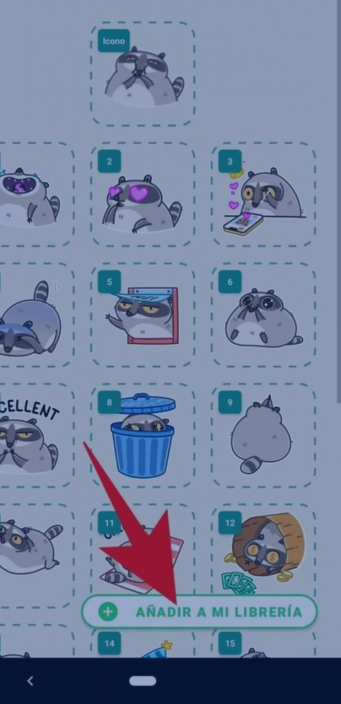 pasar stickers de telegram a WhatsApp 7