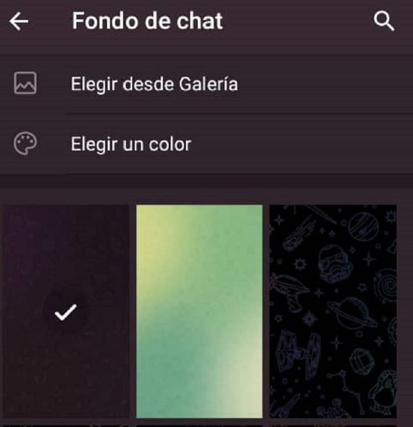interfaz de telegrama ¿Cómo cambiar el color de fondo en chats de Telegram?