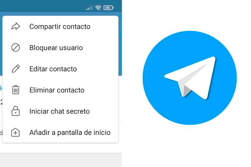 opciones para eliminar el contacto de telegrama ¿De qué forma añadir y eliminar contactos en Telegram?