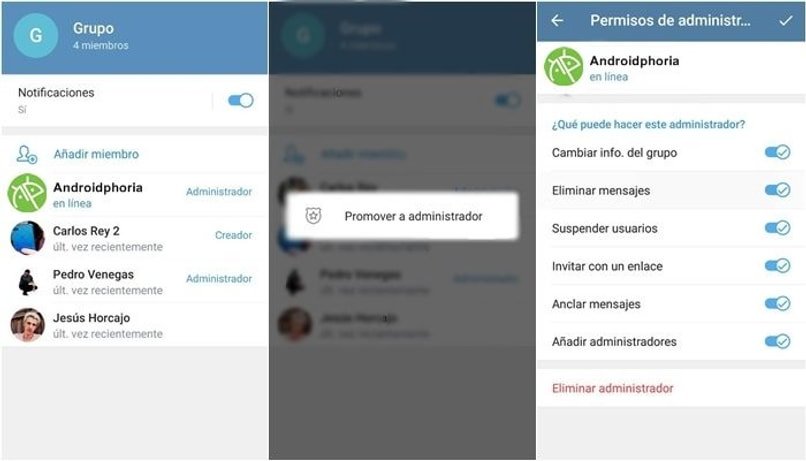 ¿Cómo añadir las nuevas funciones de Telegram a los grupos y canales?